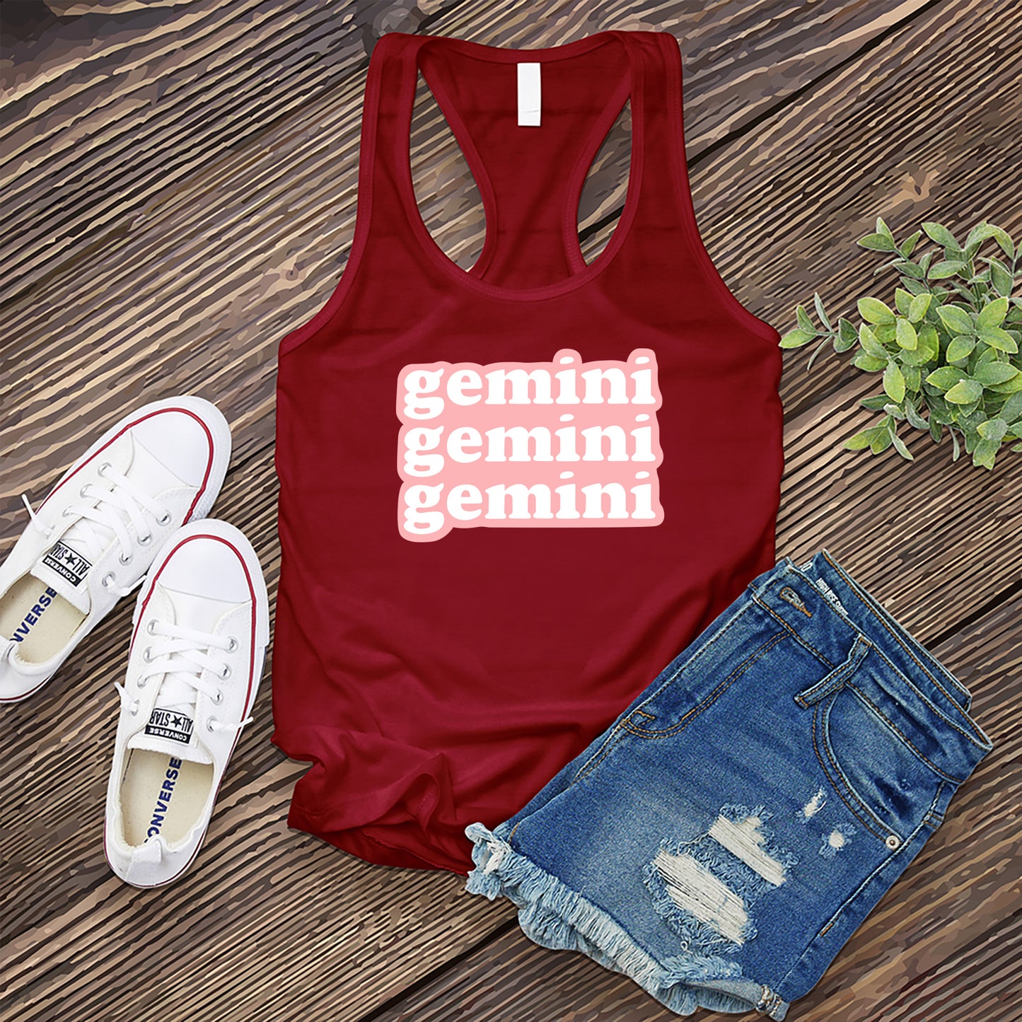 Gemini Words Women's Tank Top