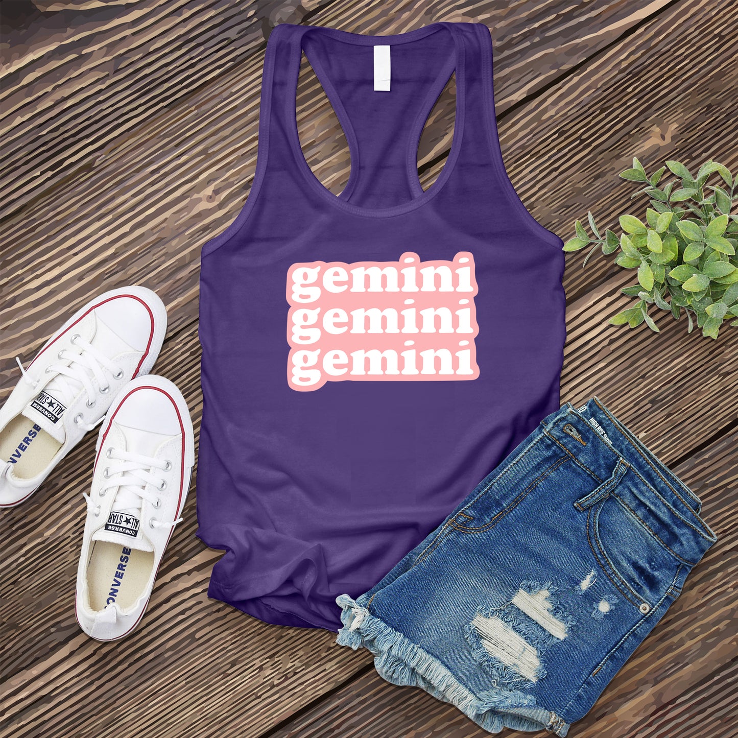 Gemini Words Women's Tank Top