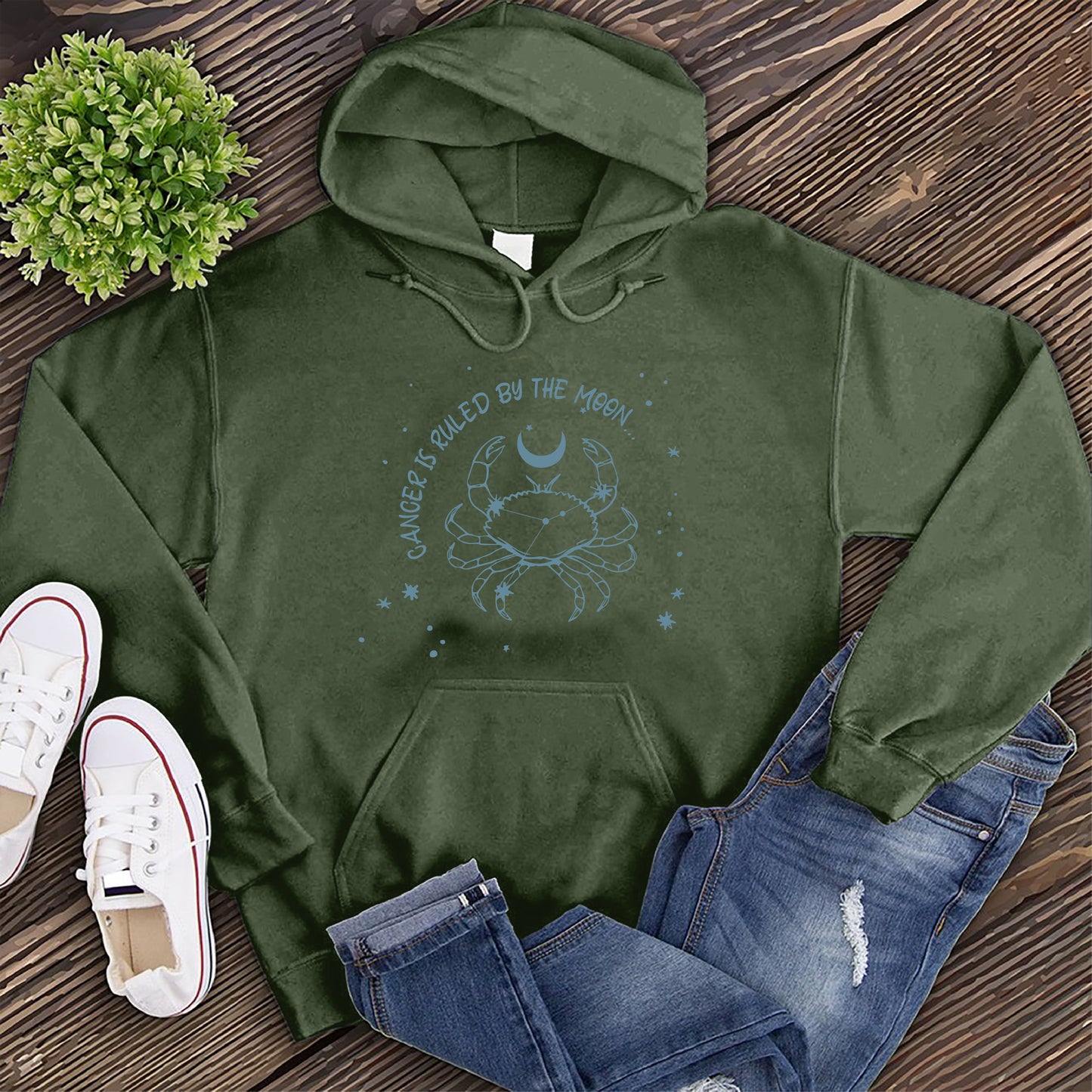 Cancer Is Ruled by the Moon Hoodie