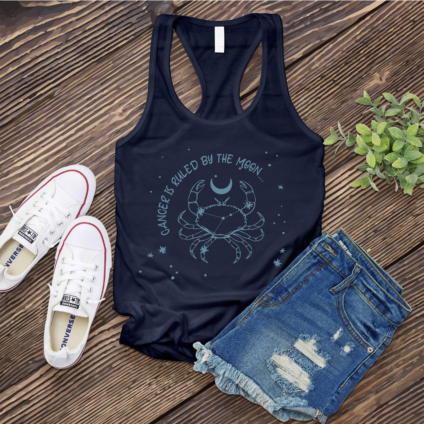 Cancer Is Ruled by the Moon Women's Tank Top
