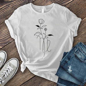 Virgo Floral Symbol T-Shirt