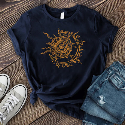 Sun and Moon Compass T-shirt
