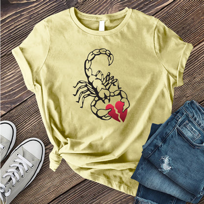 Scorpio Broken Heart T-shirt