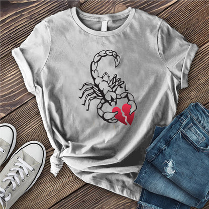 Scorpio Broken Heart T-shirt