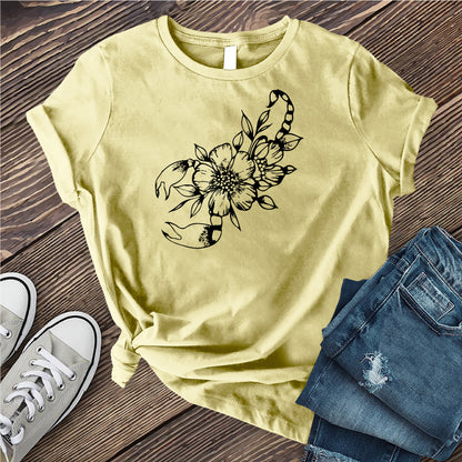 Scorpio Flower T-shirt