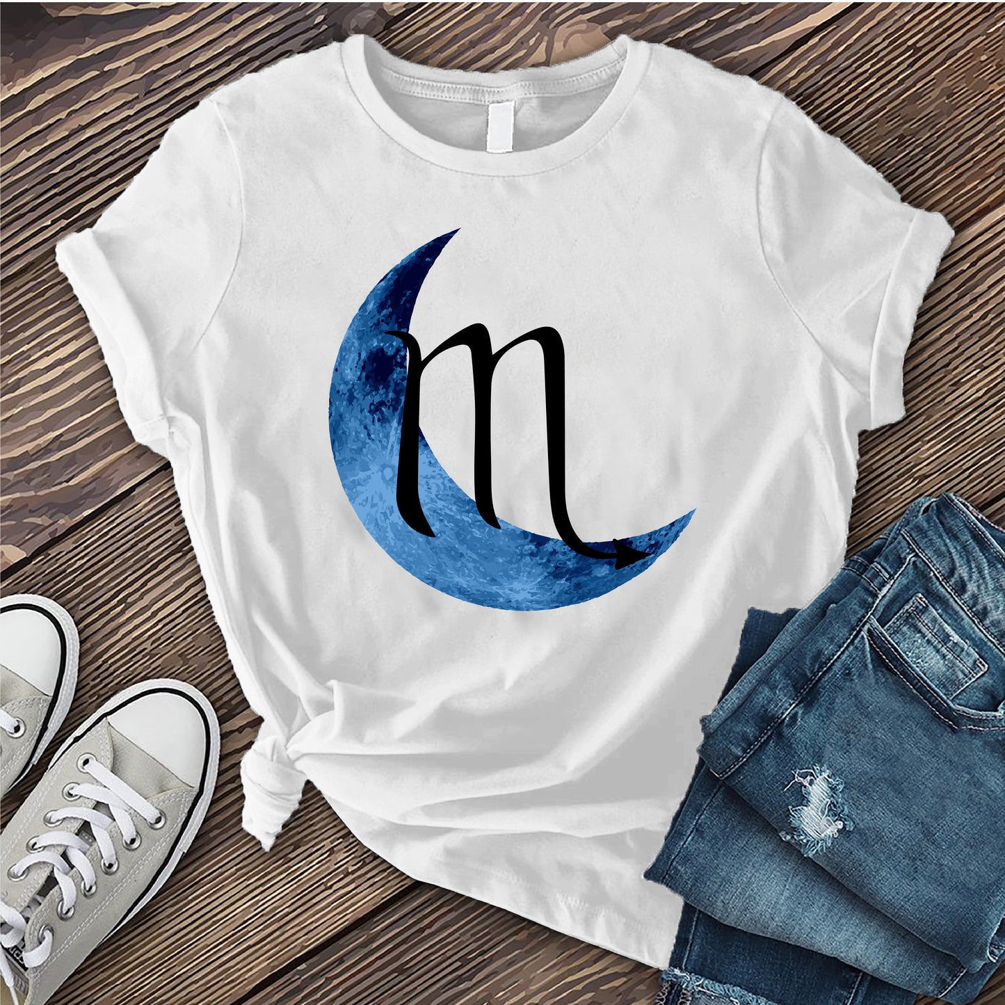 Scorpio Moon Symbol T-shirt
