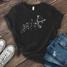 Load image into Gallery viewer, Sagittarius Arrow and Constellation T-shirt
