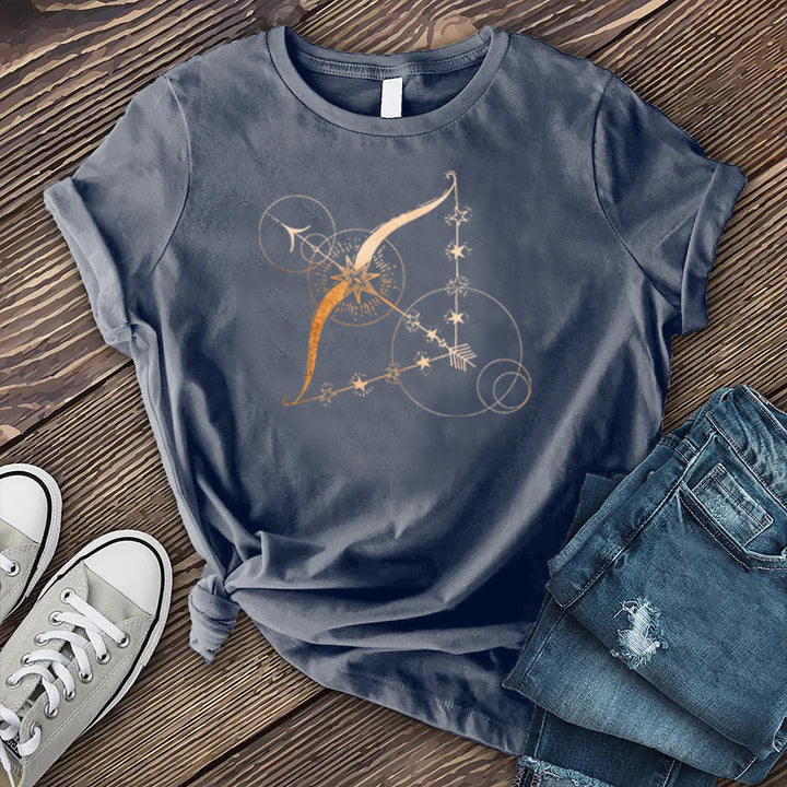 Sagittarius Bow and Arrow T-shirt