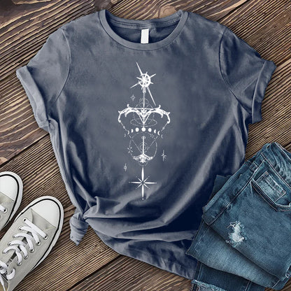 Sagittarius Compass Arrow T-shirt