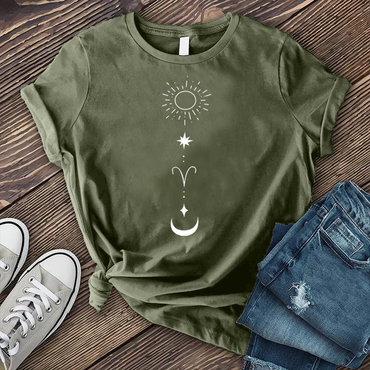 Aries Symbols T-shirt