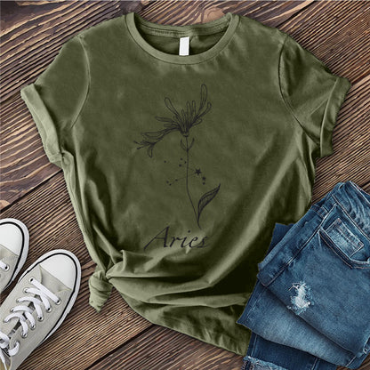 Aries Flower T-shirt