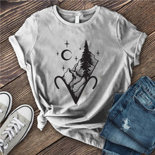 Load image into Gallery viewer, Aries Mountain and Stars T-shirt
