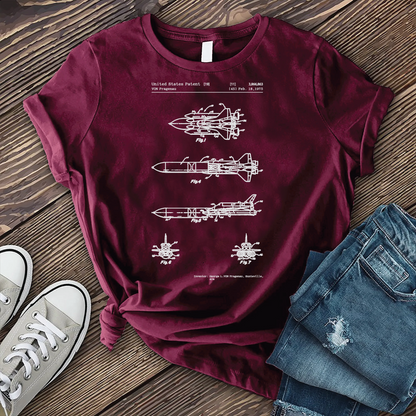 Shuttle Patent T-Shirt
