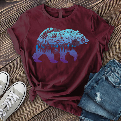 Starry Cosmic Bear T-shirt