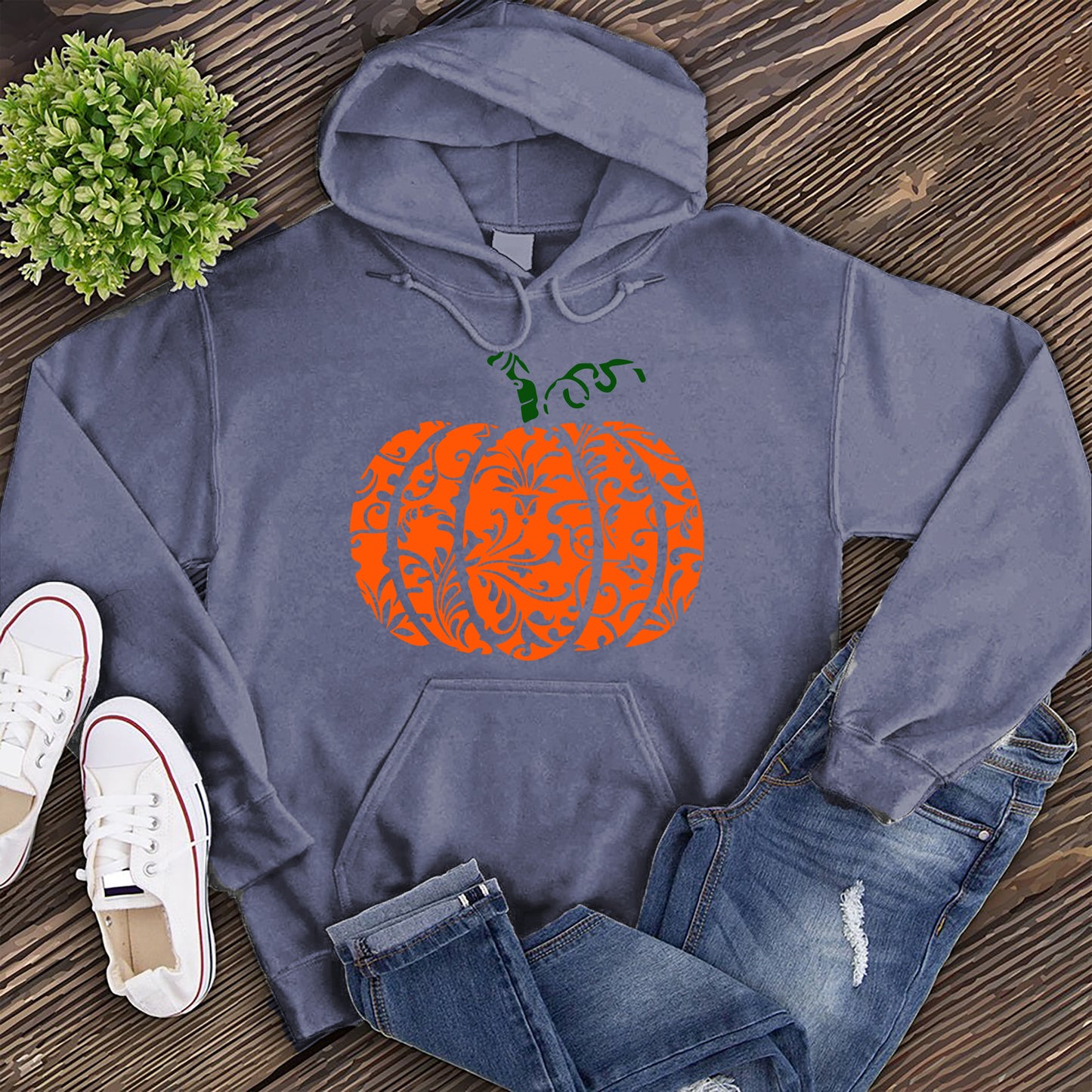 Mandala Pumpkin Hoodie