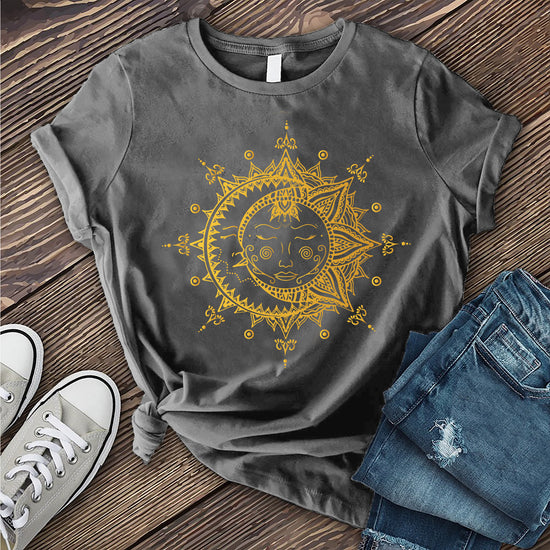 Mandala Sun and Moon T-shirt – Cosmic Clothing Co.