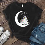 Christmas Moon Tree T-shirt's Image