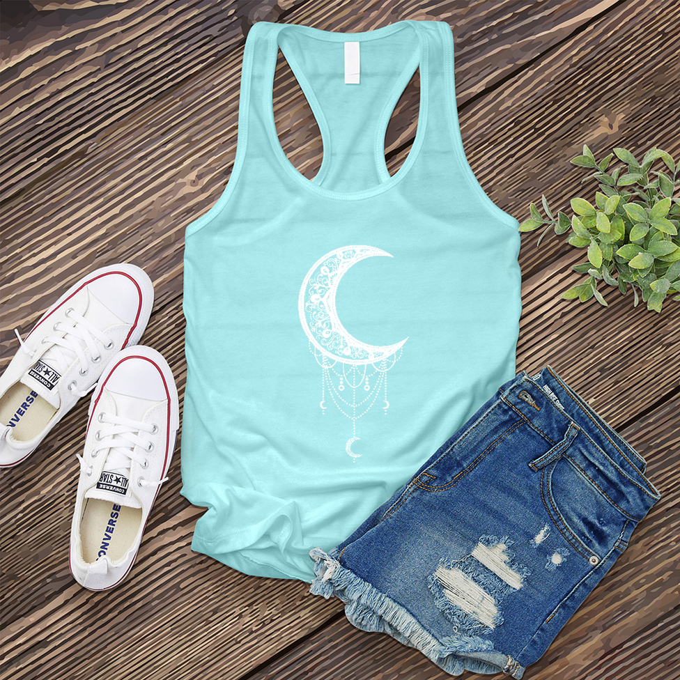 Mandala Moon Women's Tank Top Image