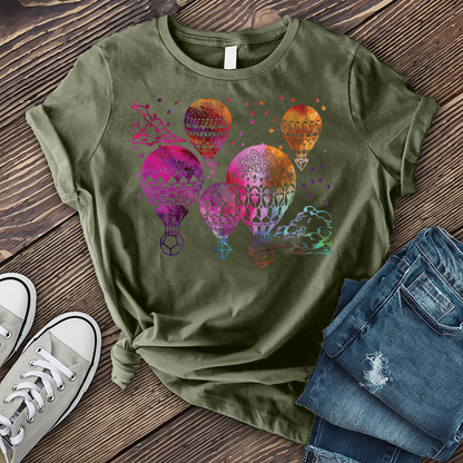 Colorful Hot Air Balloon T-Shirt
