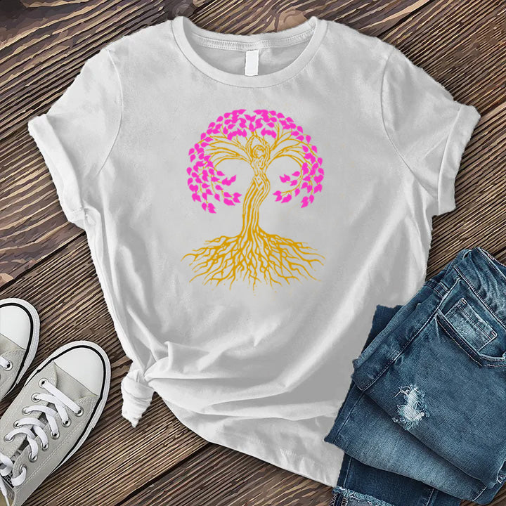 Cosmic Tree T-shirt Image