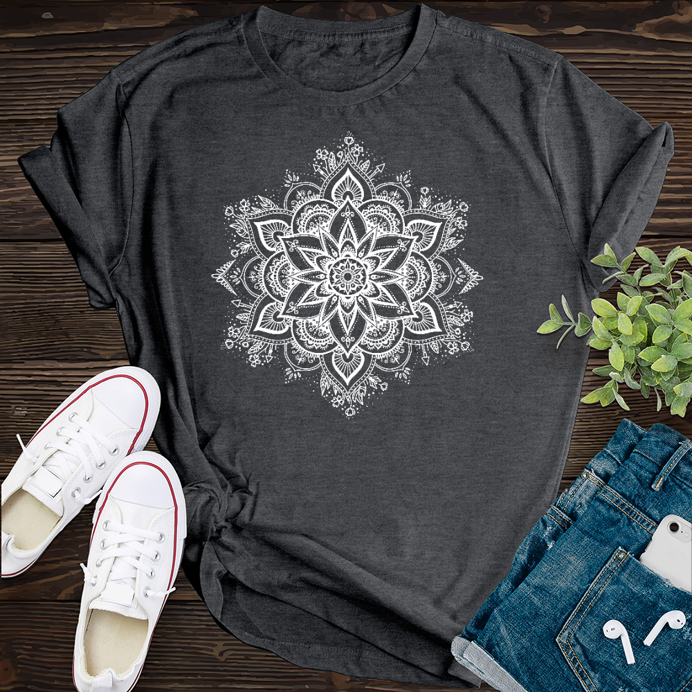 Mandala Snowflake T-Shirt