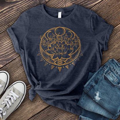 Third Eye Lotus Moon T-shirt