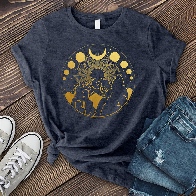 Solar Mountain T-Shirt – Cosmic Clothing Co.