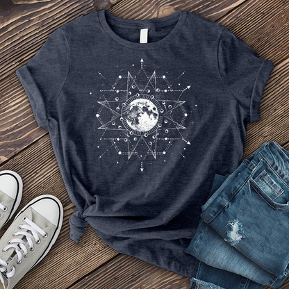 Geometric Moon T-Shirt