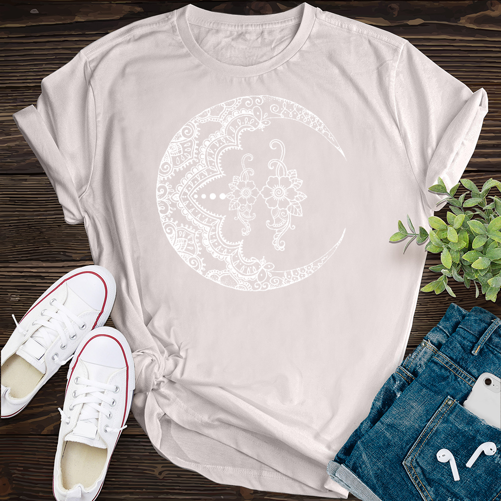 Floral Crescent T-Shirt