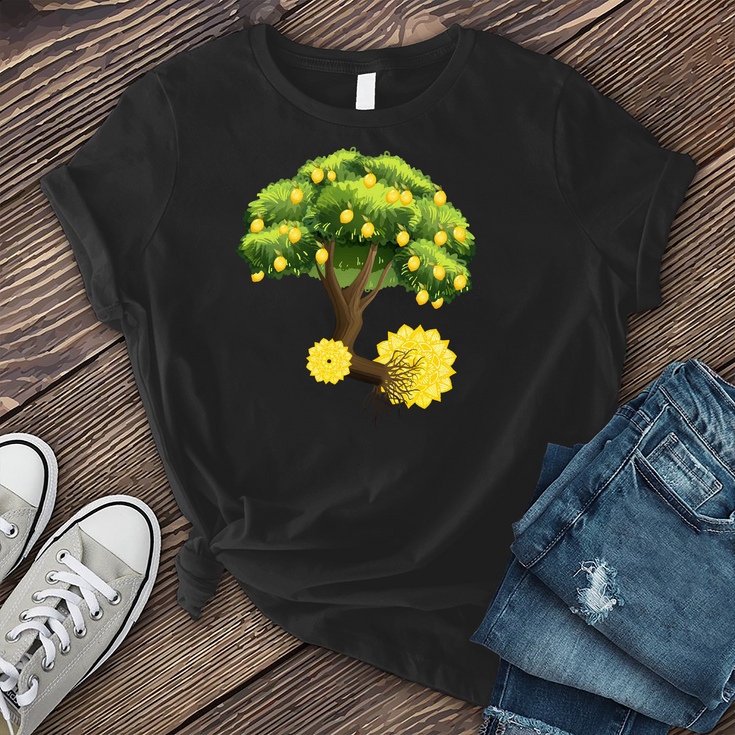 Lemon Tree Lotus T-Shirt's Image