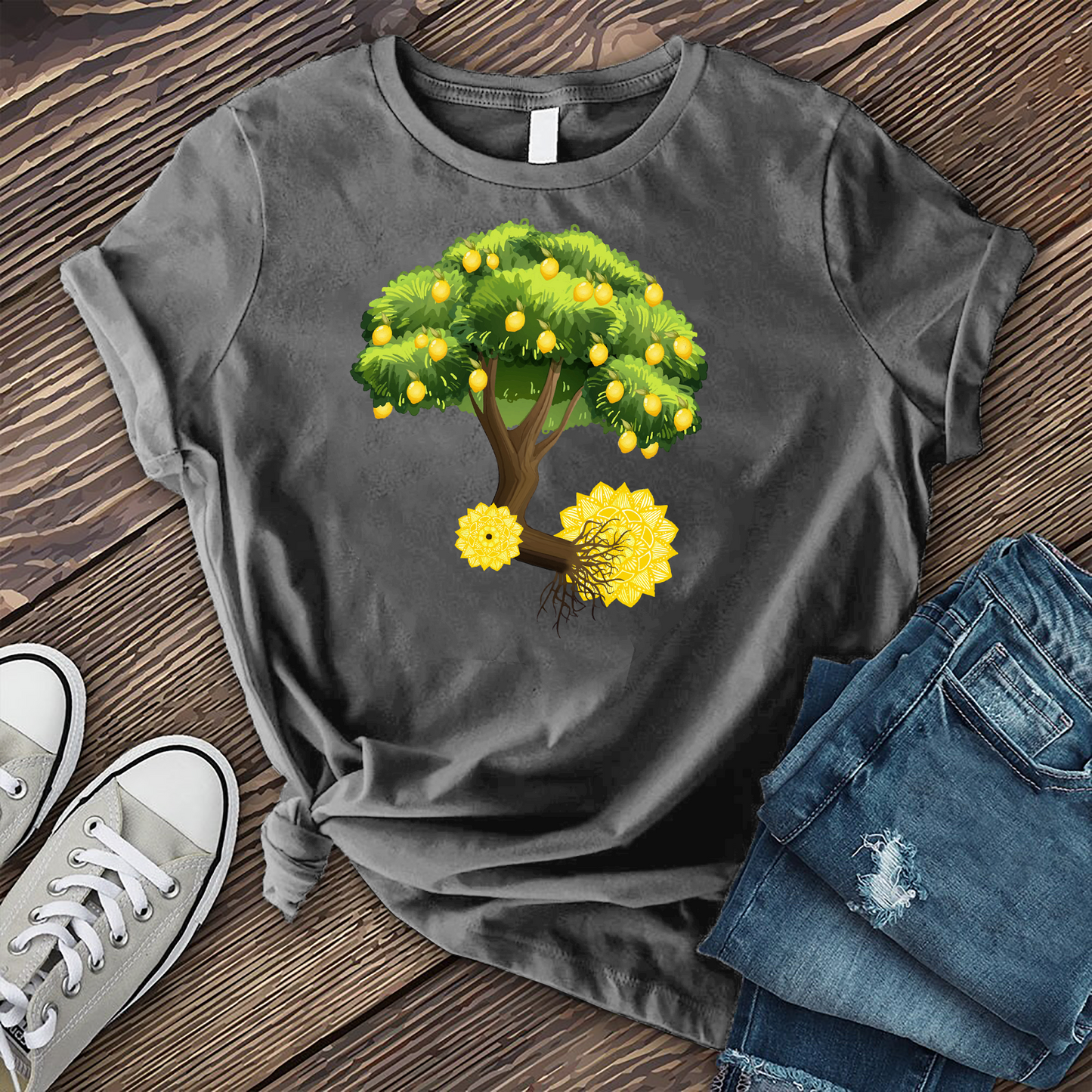 Lemon Tree Lotus T-Shirt