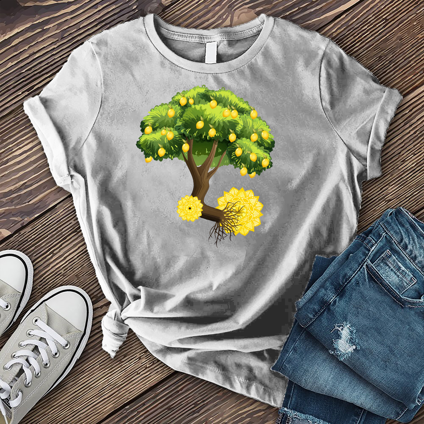 Lemon Tree Lotus T-Shirt