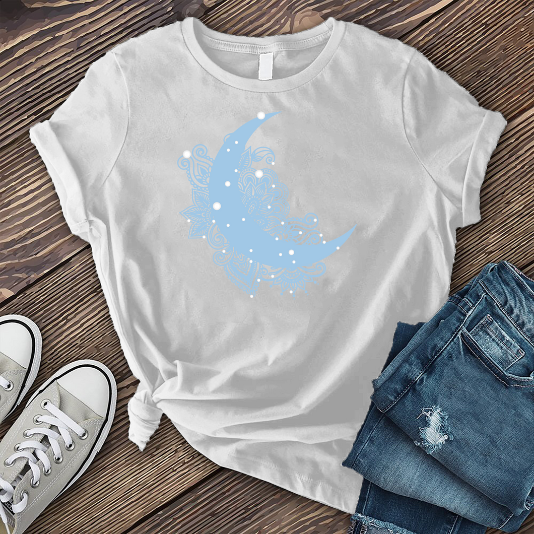 Mandala Snow Moon T-Shirt