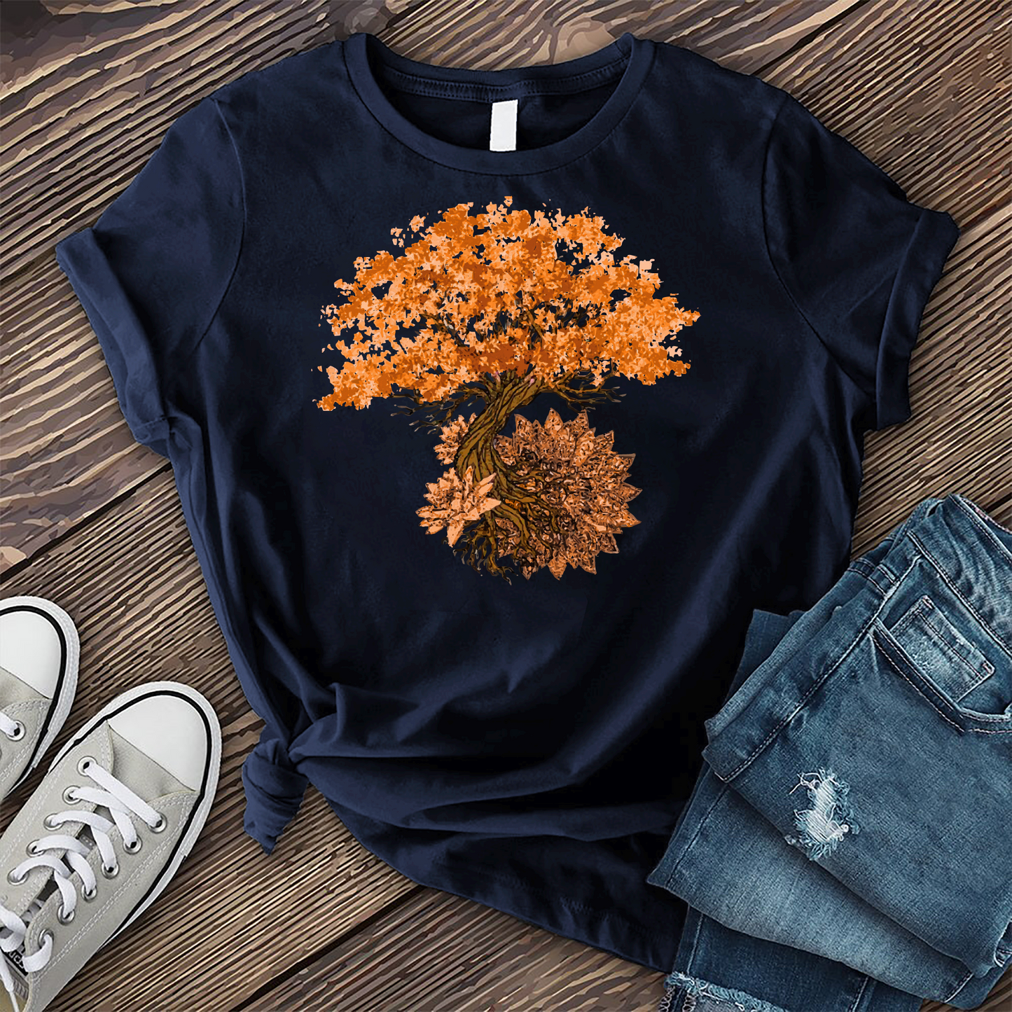Maple Lotus T-Shirt