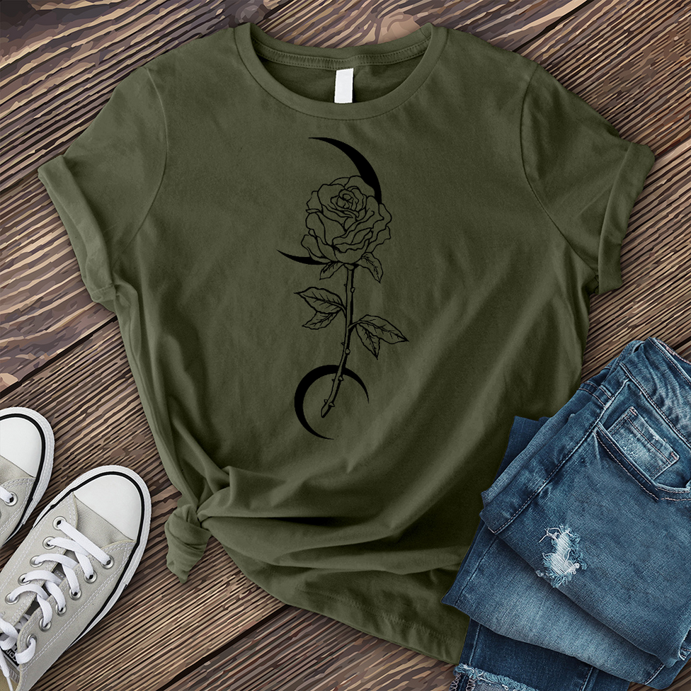 Moon Rose T-Shirt Image