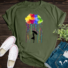 Load image into Gallery viewer, Raining Rainbows T-Shirt
