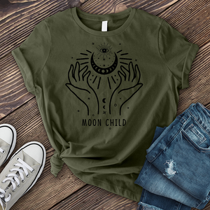 Cradled Moon Child T-Shirt