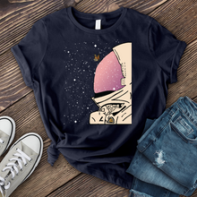 Load image into Gallery viewer, Astronaut Butterfly T-Shirt (designed by Andrea Wolfe)
