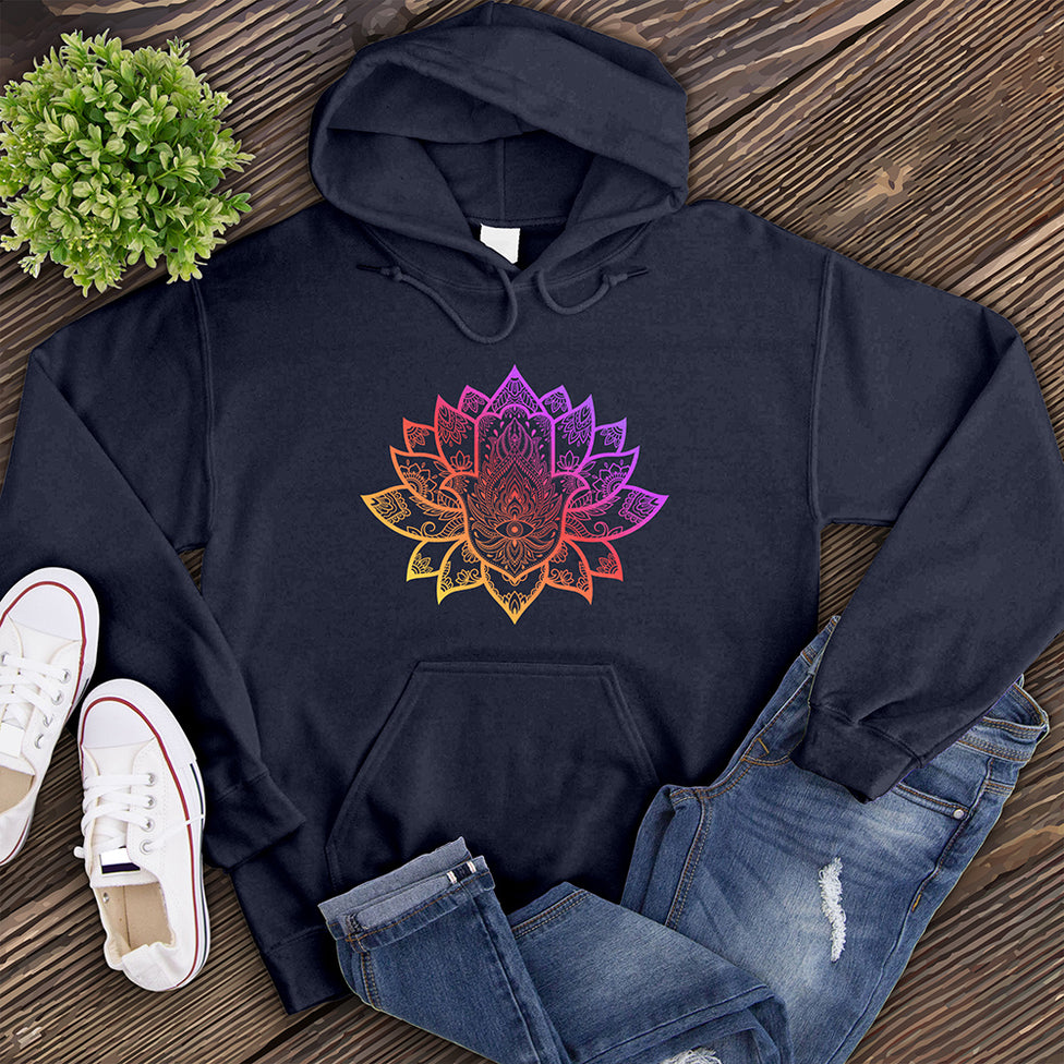 Rainbow Hamsa Hoodie Image