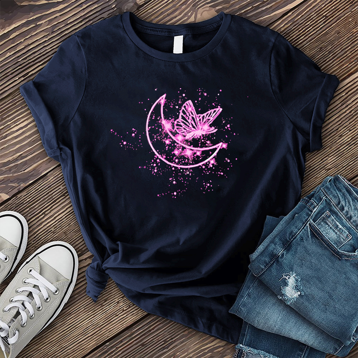 Neon Moon Butterfly T-Shirt's Image