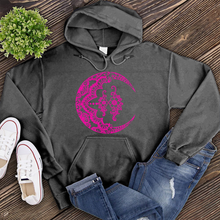 Load image into Gallery viewer, Neon Floral Crescent Hoodie
