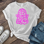 Neon Mandala Ghost T-Shirt's Image