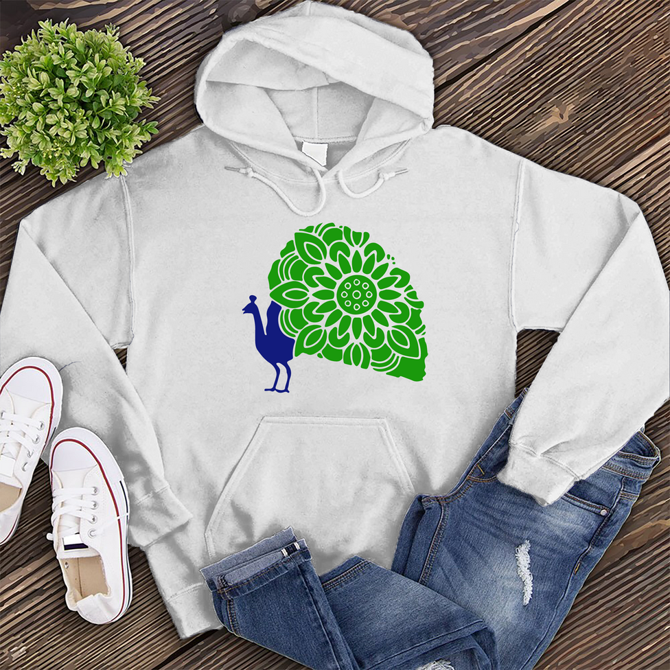 Mandala Peacock Hoodie Image