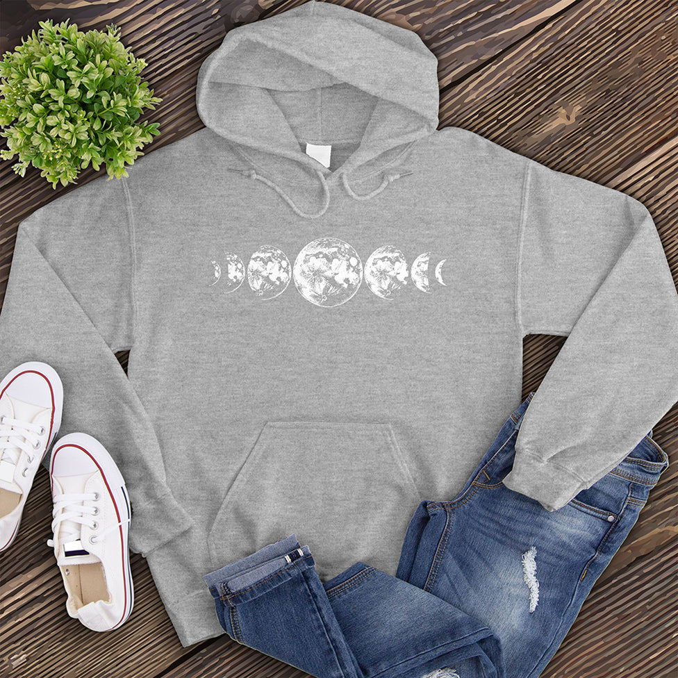 Lunar Phases Hoodie Image