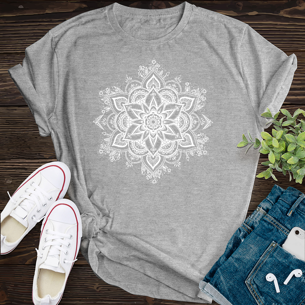 Mandala Snowflake T-Shirt