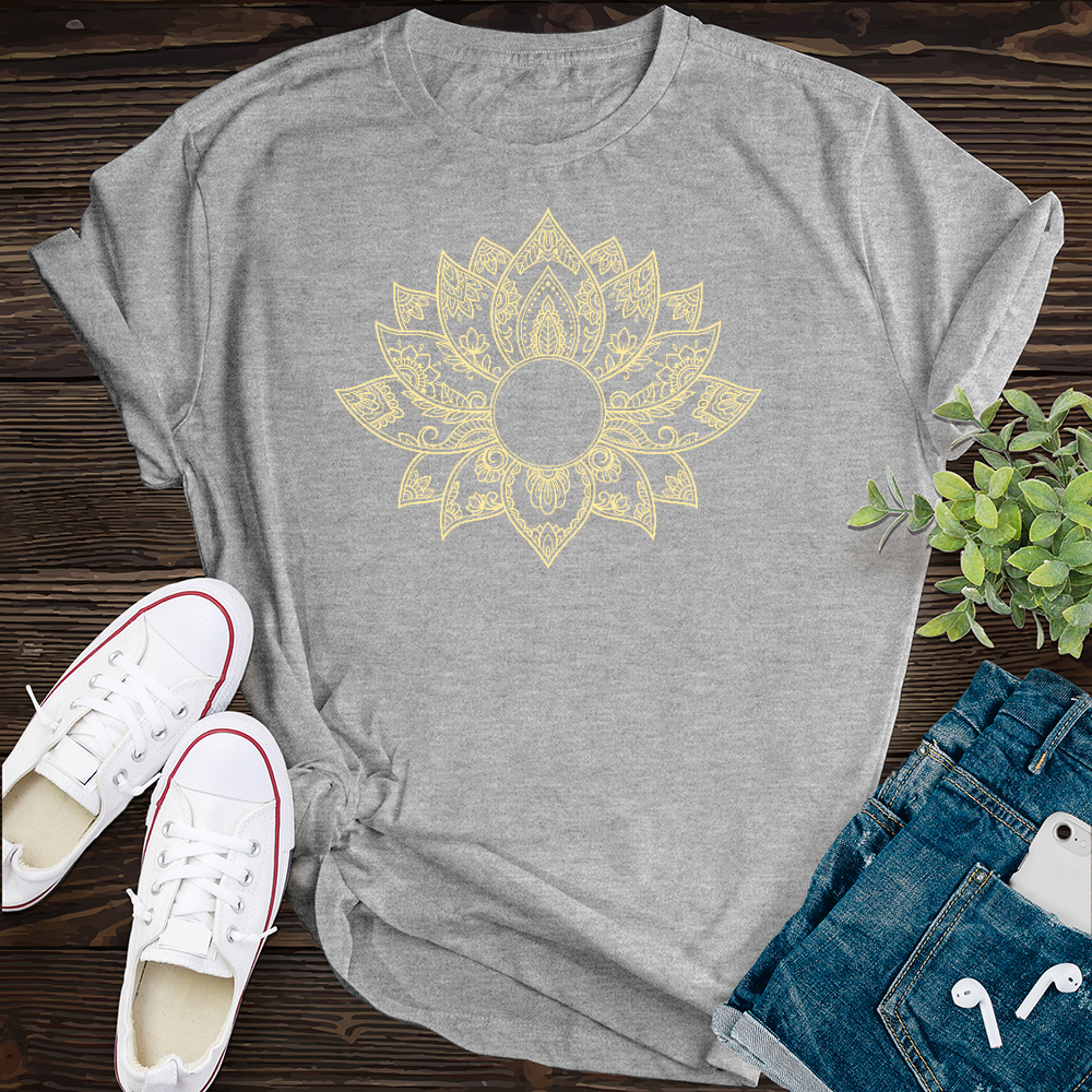 Gold Lotus T-Shirt