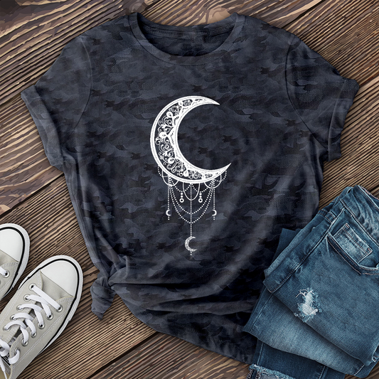 Mandala Moon Storm T-Shirt