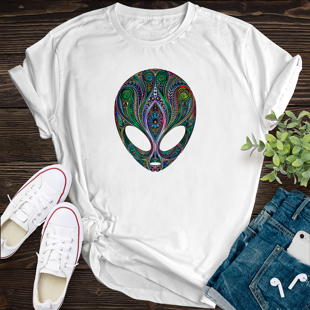 Rainbow Alien T-shirt
