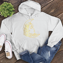 Load image into Gallery viewer, Floral Moon Woman Hoodie
