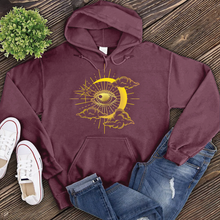 Load image into Gallery viewer, Moon and Eye in the Sky Hoodie
